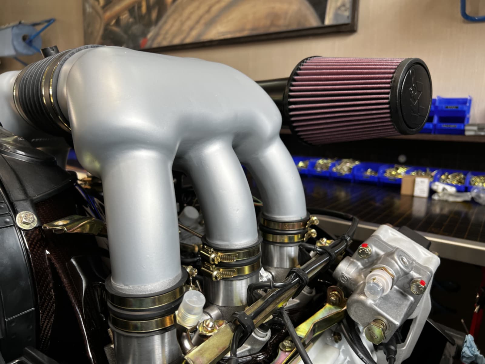 Porsche 964 4L engine build - assembled engine
