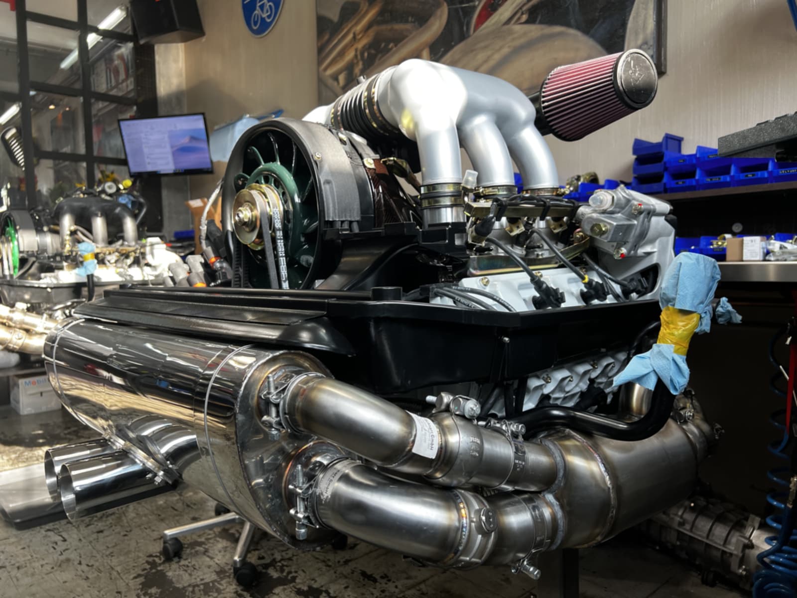 Porsche Motor Revision - Detailarbeit